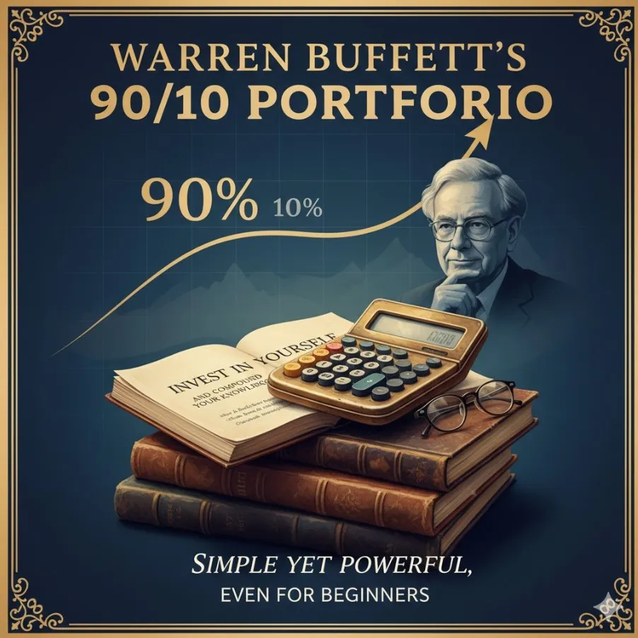 วิธีลงทุนแบบ Warren Buffett ด้วยพอร์ต 9010 ง่ายแต่ทรงพลัง มือใหม่ก็ทำได้