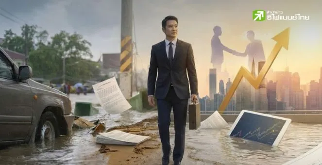 วิธีฟื้นฟูธุรกิจจากน้ำท่วม จากเหล่านักลงทุนเขาทำอย่างไรให้กลับมารวยกว่าเดิม