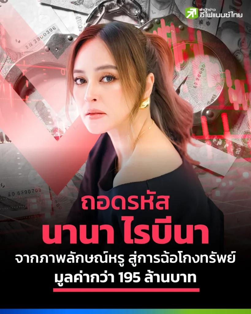 ถอดรหัส นานา ไรบีนา จากภาพลักษณ์หรู สู่การฉ้อโกงทรัพย์ มูลค่ากว่า 190 ล้านบาท