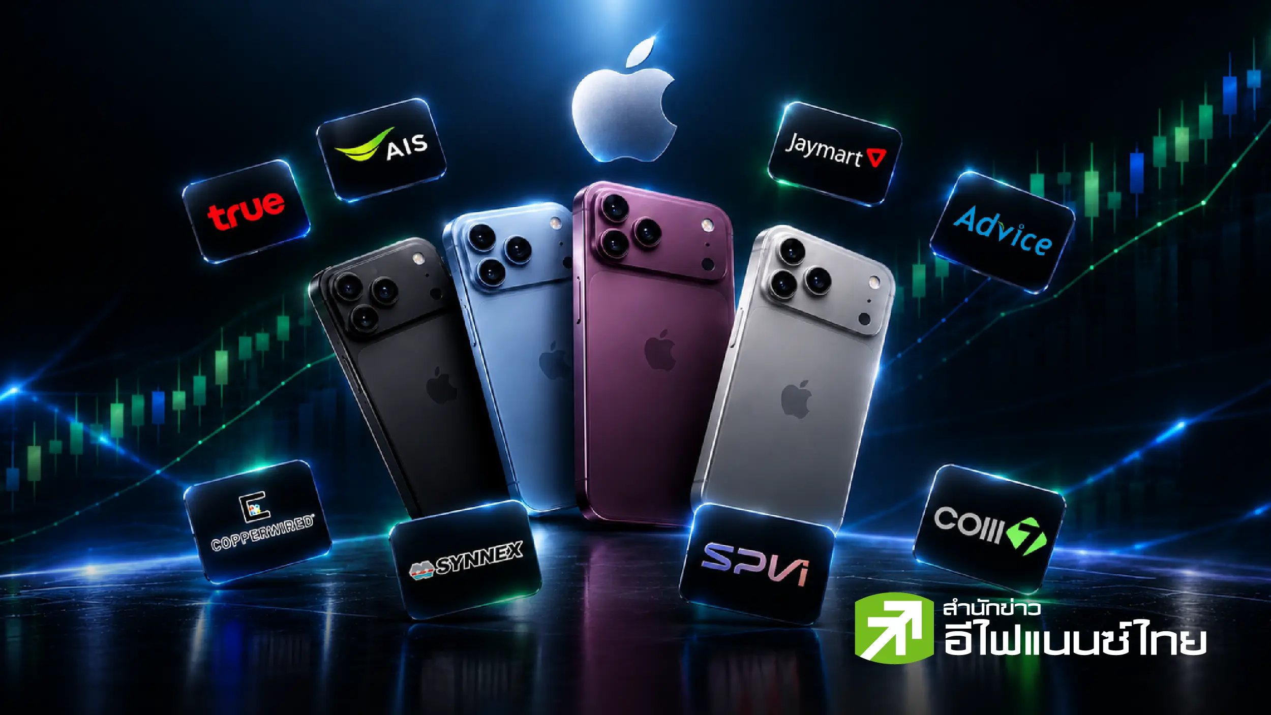 ส่อง “สัญญาณเทคนิค” 8 หุ้นจ่อรับอานิสงส์เปิดตัว iPhone รุ่นใหม่