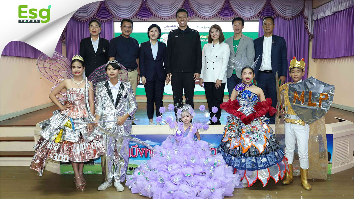 มอนเดลีซ ผนึก กทม. -ฃฃ แทรชลัคกี้ ปั้น ’ทูตรีไซเคิล’ เยาวชน แรงบันดาลใจ เศรษฐกิจหมุนเวียน