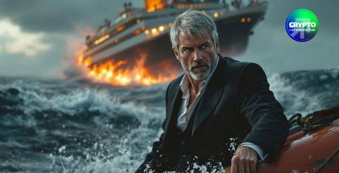 รูป Saylor โต้ข่าวลั่น! “Strategy ไม่ได้ขายบิตคอยน์” ยันกำลังซื้อเพิ่มอีก ให้รอชมจันทร์นี้