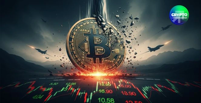 รูป บิตคอยน์ร่วงแรง หลุดโลว์รอบ 6 สัปดาห์ แรงขายถล่มหลังตลาดผวา “สหรัฐฯ อาจโจมตีอิหร่าน”