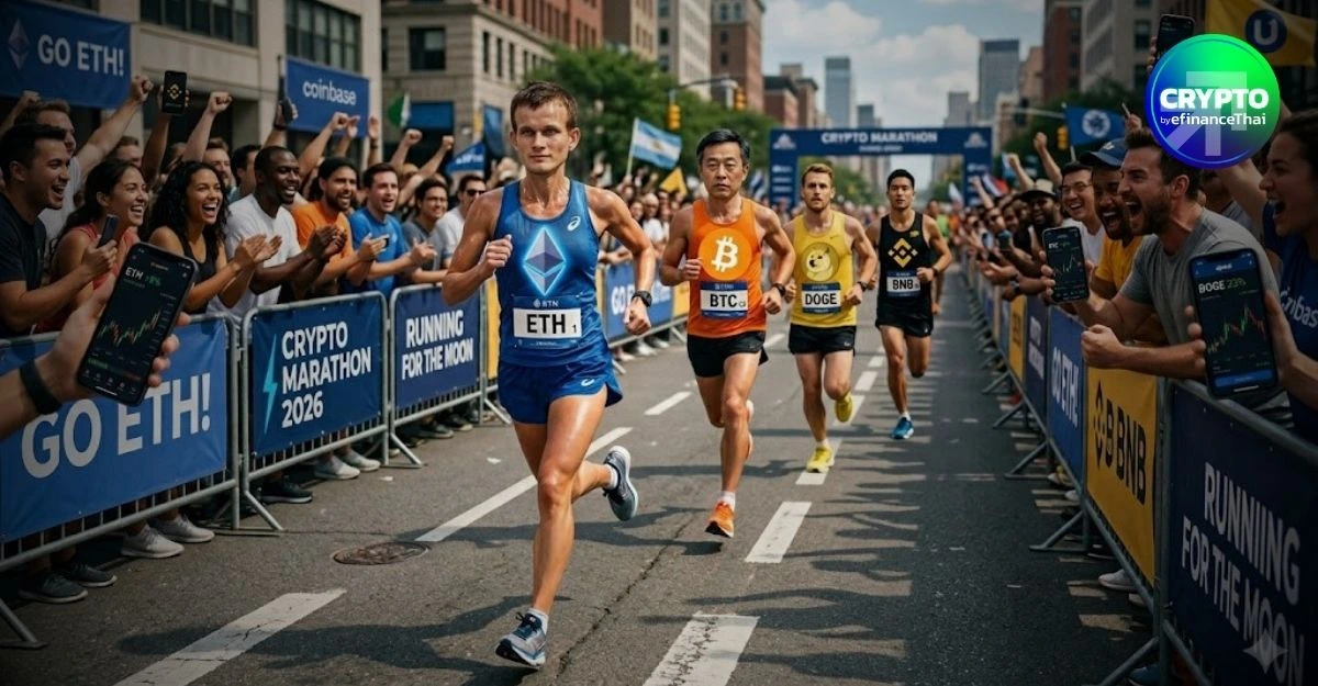 รูป Ether พุ่งแรงแซง Bitcoin! รับอานิสงส์เม็ดเงินไหลเข้า ETF และธุรกรรมบนเครือข่ายพุ่ง 41% ในสัปดาห์เดียว