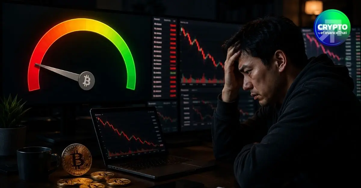 Bitcoin หลุด $60K อีกครั้ง! ตลาดคริปโทฯ กลับสู่โหมดกลัวจัด หลัง ETF ไหลออก-เฟดกดดัน-เงินทุนยังไล่ธีม AI