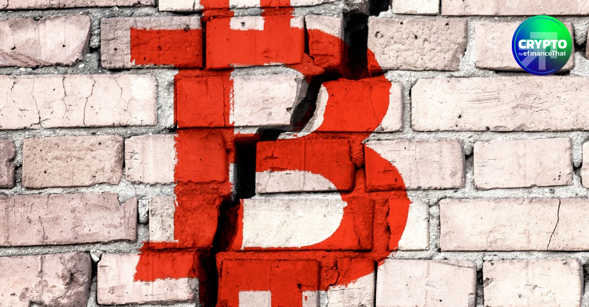 วูบ! Bitcoin จ่อหลุด $77K เจอทั้ง Fed แข็ง,ETF พลิกไหลออก,ศึกอิหร่านกดตลาด 