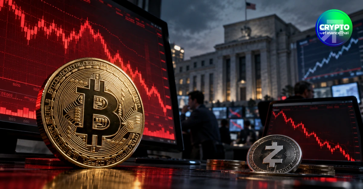 Bitcoin หลุด $79K ตลาดให้น้ำหนักเกือบ 60% เฟดอาจขึ้นดอกเบี้ย 0.25% รอบนี้ ขณะที่ Zcash ร่วงนำเหรียญใหญ่
