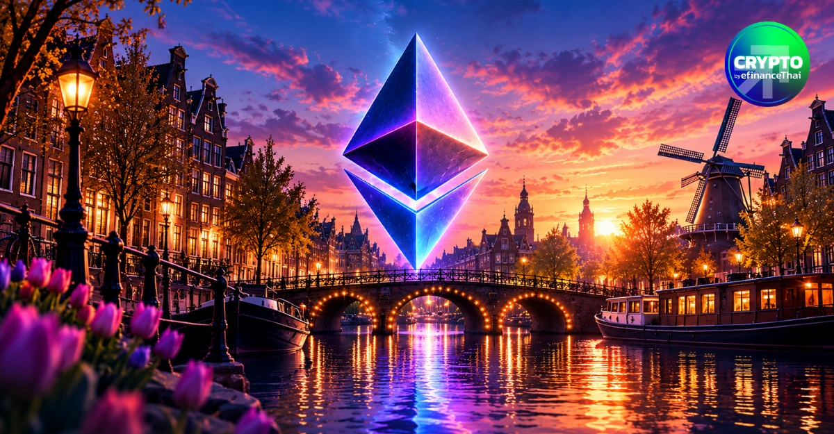 นับถอยหลัง! Ethereum เคาะวันทดสอบอัปเกรด Glamsterdam 6 ต.ค. นี้