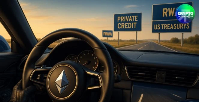 Ethereum จ่าฝูง! ครองตลาด RWA ผนวกกระแสสะสม ETH ในคลังกำลังเร่งตัว